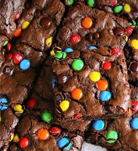 Brownie com Mms