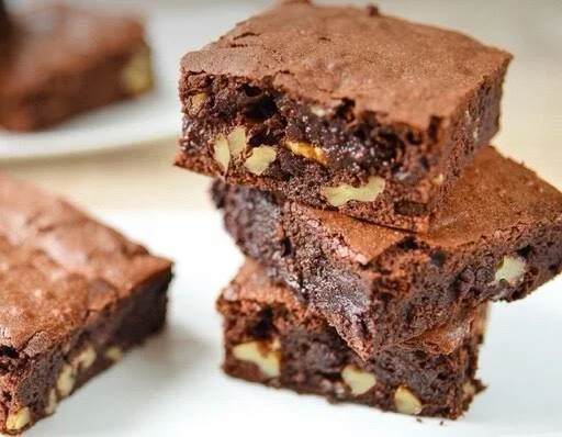 Brownie com Castanhas de Caju
